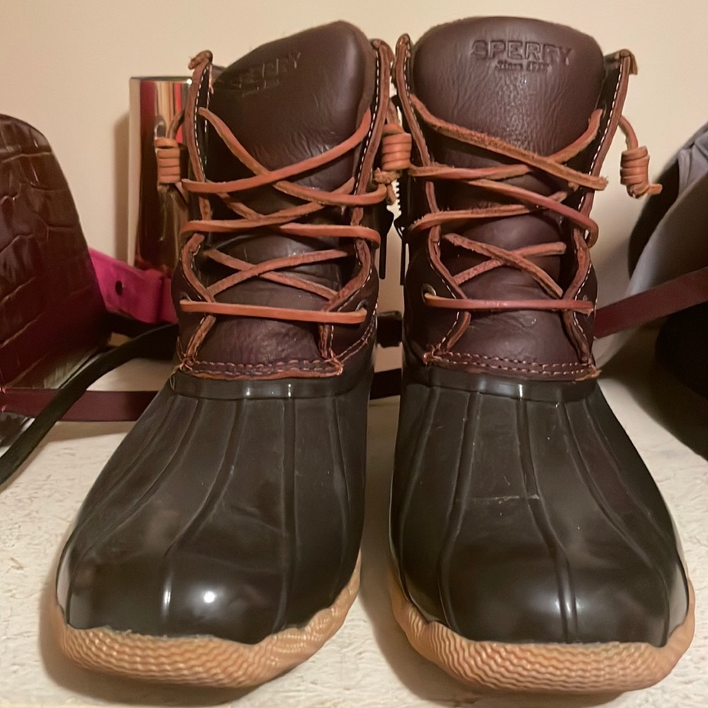 Sperry boot rain boots size 9